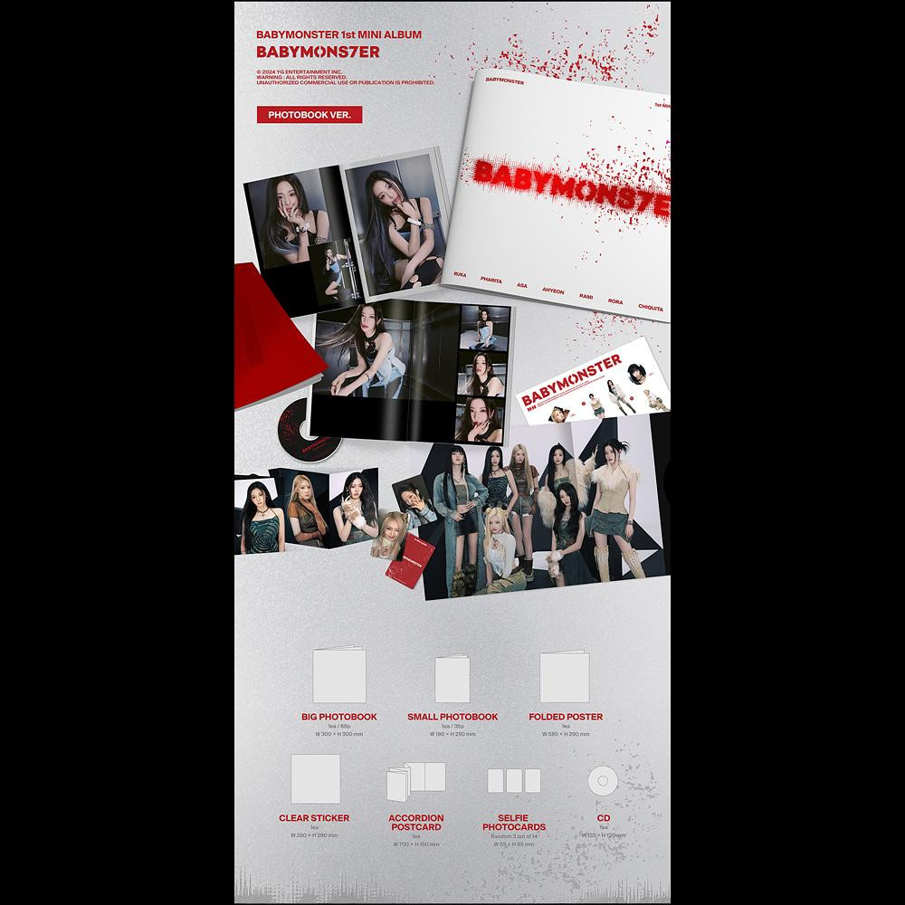 BabyMonster - BABYMONS7ER (Photobook VER.)